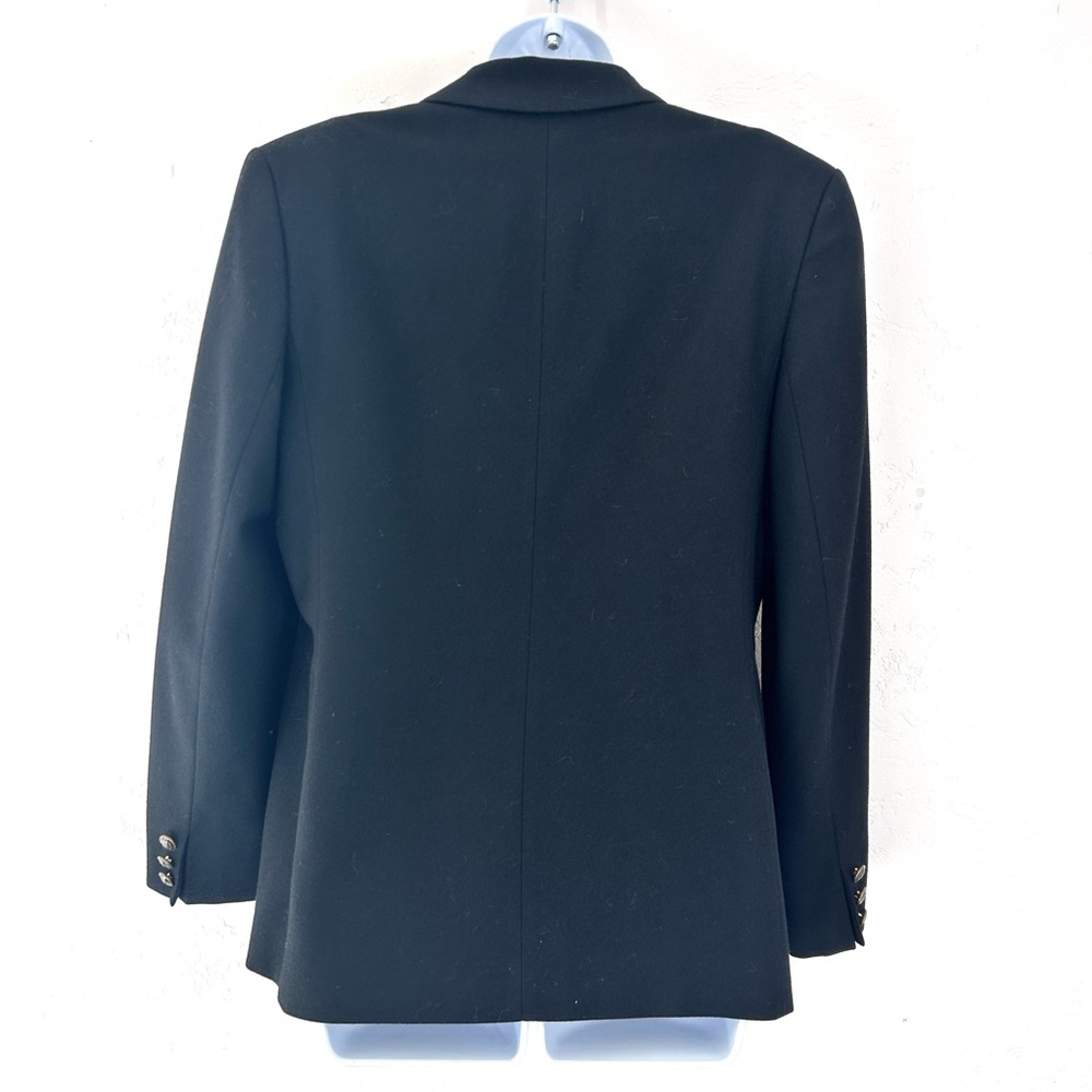 Pendleton Vintage Classic Black Two-Button Blazer… - image 8